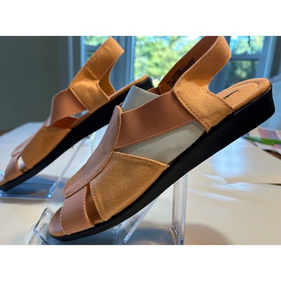 Women's Sunbay Footwear Sandals Size 9 Maggie Papaya Strappy - Picture 5 of 10